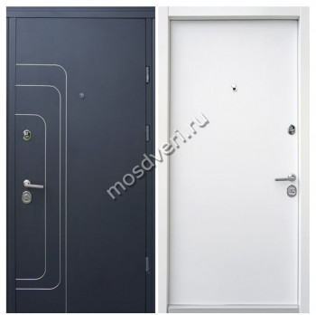 Белая входная дверь в квартиру BVD-21 - купить от производителя Мосдвери Белая входная дверь в квартиру BVD-21
